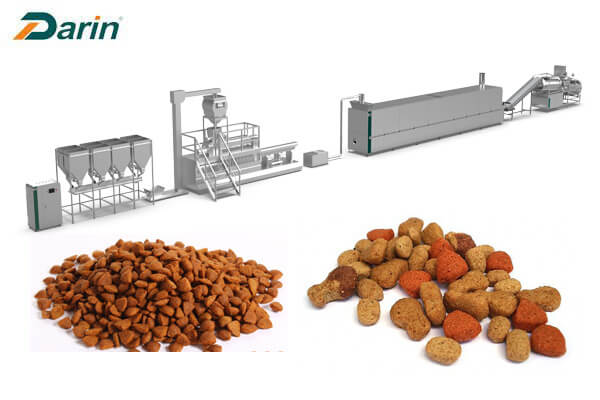Linia de prelucrare a alimentelor pentru animale
