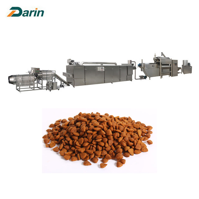 Dog, Cat, Bird, Fish, Turtle, Rabbit, Horse And Other Pet Food Extrusion Production Line.