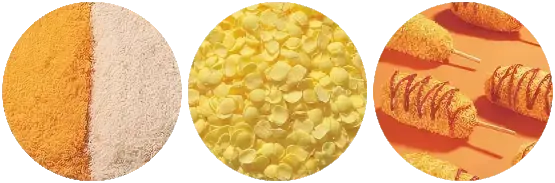 Linja e p&euml;rpunimit t&euml; th&euml;rrimeve t&euml; buk&euml;s n&euml; stilin amerikan / Panko Crumb / Flakes Crumb