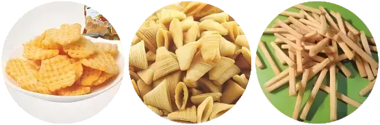 Қытырлақ чиптер / Bugles / таяқтарды өңдеу желісі